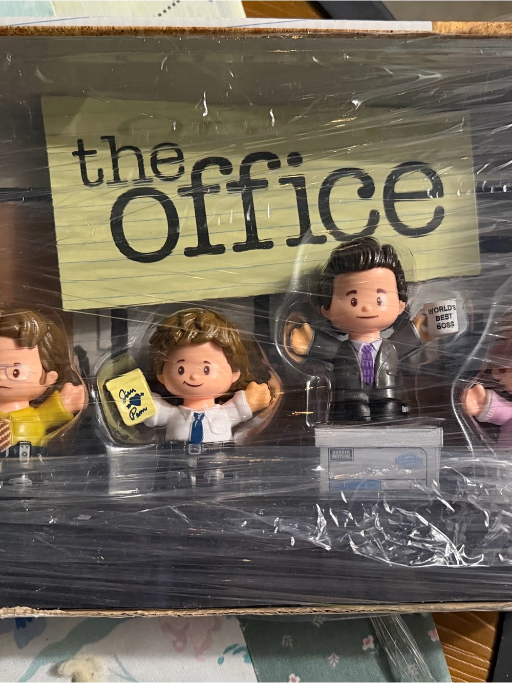 Fisher-Price The Office Figure Set - Yellow, White, Black, Purple